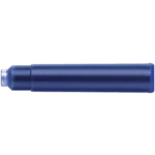 Faber-Castell Royal Blue Erasable Ink Cartridges, 2 x Pack of 6 - Image 2