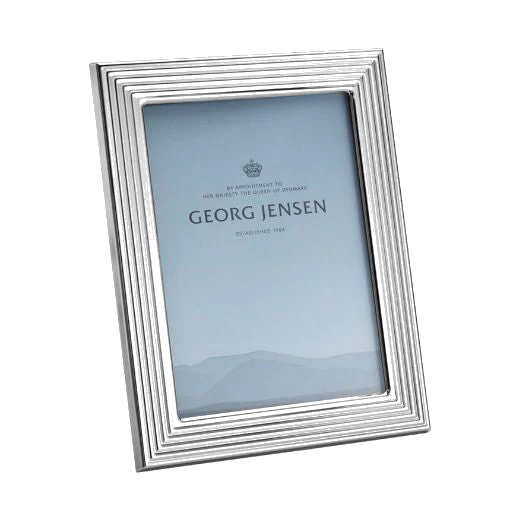 Georg Jensen Bernadotte Small Picture Frame 4x6"