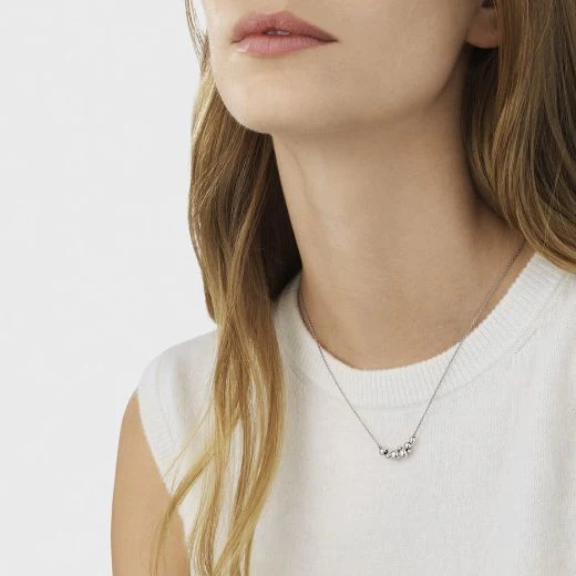 Georg Jensen Moonlight Grapes Oxidised Sterling Silver Pendant - Image 2
