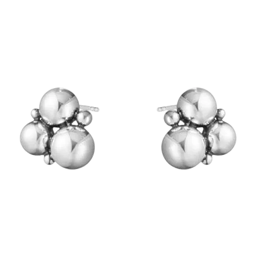 Georg Jensen Moonlight Grapes Sterling Silver Earrings