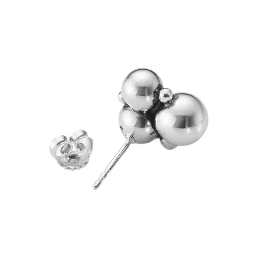 Georg Jensen Moonlight Grapes Sterling Silver Earrings - Image 2