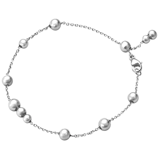 Georg Jensen Oxidised Sterling Silver Moonlight Grapes Bracelet