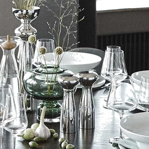 Georg Jensen Stainless Steel Alfredo Salt & Pepper Shakers - Image 5