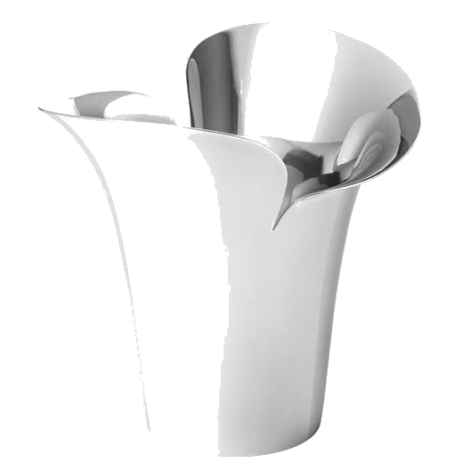 Georg Jensen Stainless Steel Bloom Botanica Medium Plant Pot