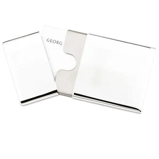 Georg Jensen Stainless Steel Business Card Holder
