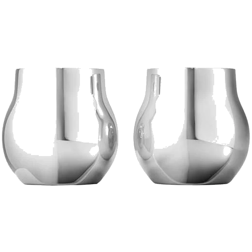 Georg Jensen Stainless Steel Cafu Tealight Holders - Image 3