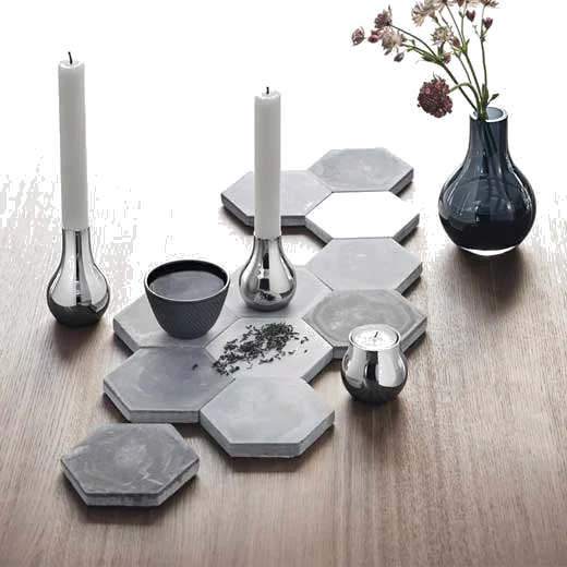 Georg Jensen Stainless Steel Cafu Tealight Holders - Image 6