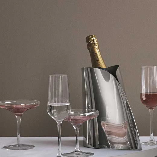 Georg Jensen Stainless Steel Indulgence Champagne Cooler - Image 3
