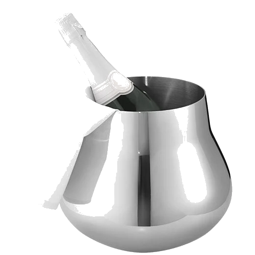 Georg Jensen Stainless Steel SKY Champagne & Wine Cooler