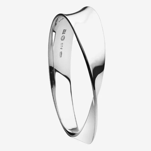 Georg Jensen Sterling Silver Moebius Bangle