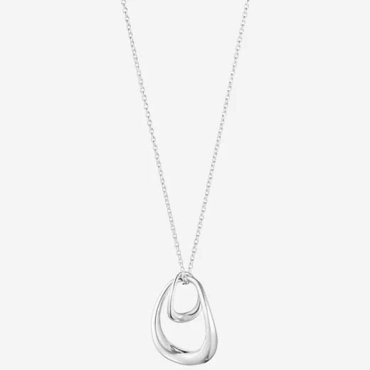 Georg Jensen Sterling Silver Offspring Interlocked Pendant