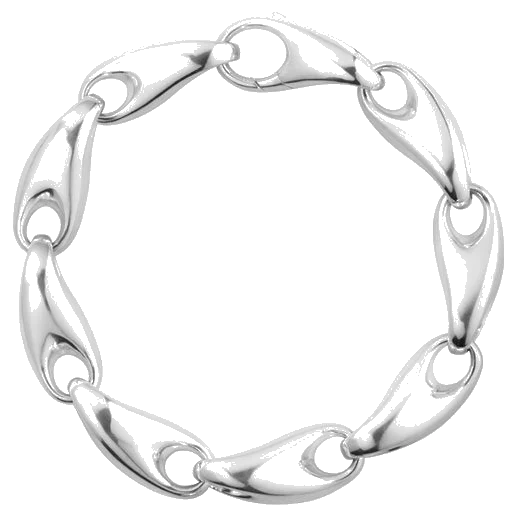Georg Jensen Sterling Silver Reflect Bracelet
