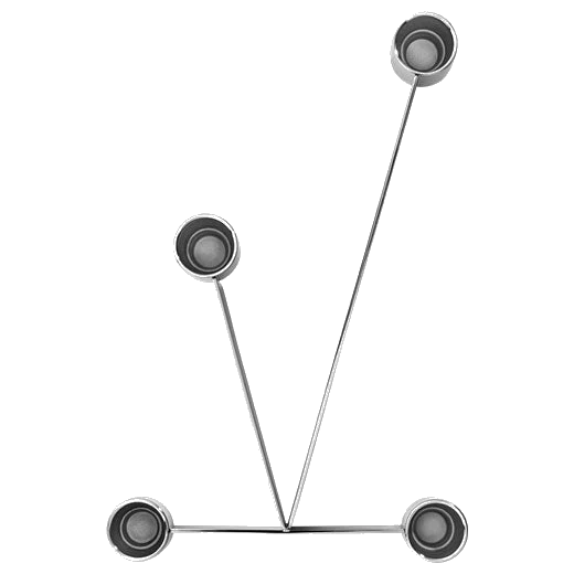 Georg Jensen Urkiola Stainless Steel Candleholder - Image 3