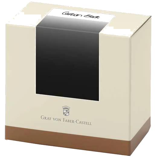 Graf von Faber-Castell Carbon Black 75ml Ink Bottle - Image 2