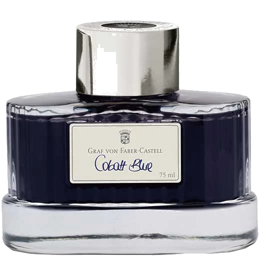 Graf von Faber-Castell Cobalt Blue 75ml Ink Bottle