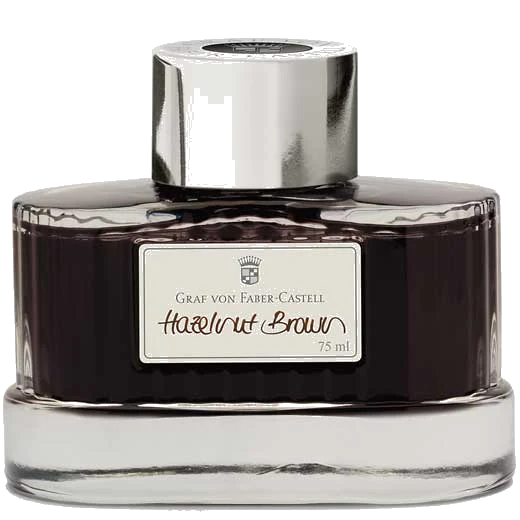 Graf von Faber-Castell Hazelnut Brown 75ml Ink Bottle