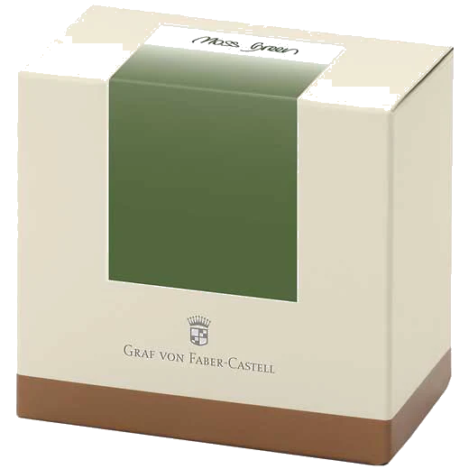 Graf von Faber-Castell Moss Green 75ml Ink Bottle - Image 2