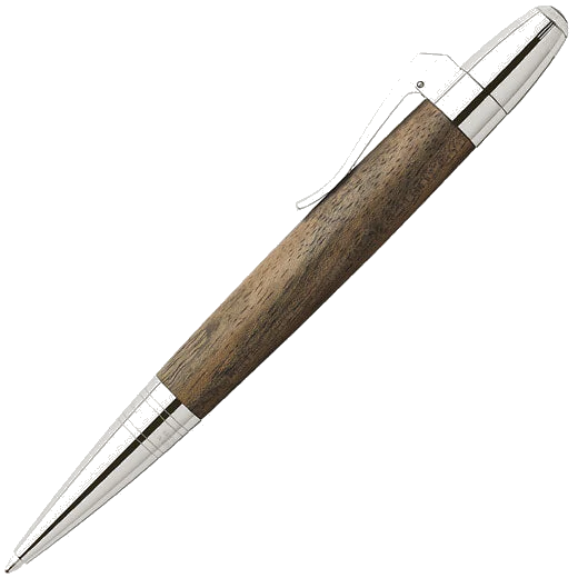 Graf von Faber-Castell Walnut Wood Magnum Series Ballpoint Pen