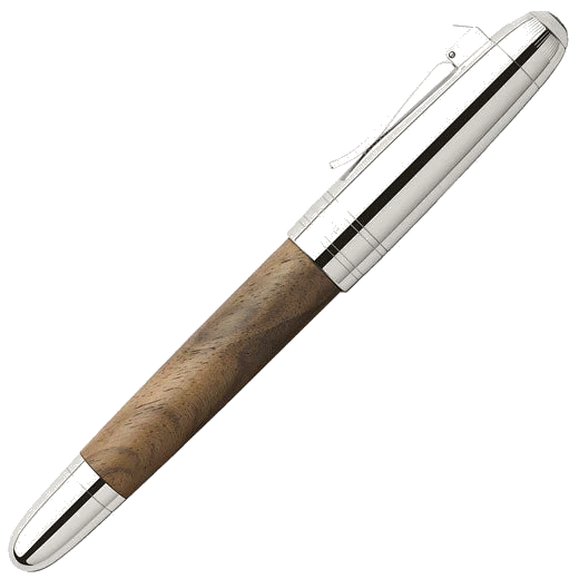 Graf von Faber-Castell Walnut Wood Magnum Series Fountain Pen - Image 3