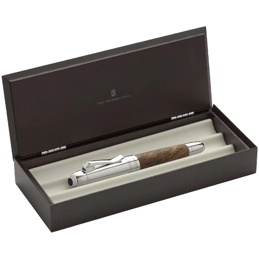 Graf von Faber-Castell Walnut Wood Magnum Series Fountain Pen - Image 4