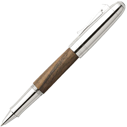 Graf von Faber-Castell Walnut Wood Magnum Series Rollerball Pen