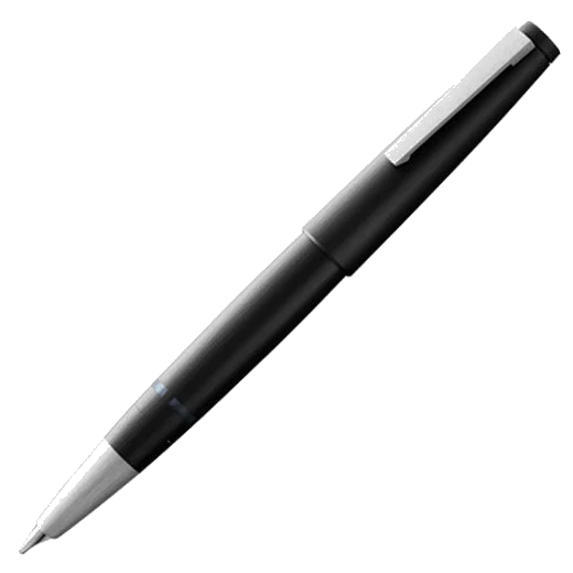 LAMY 2000 Black Fibreglass Fountain Pen