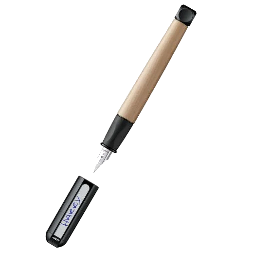 LAMY ABC Black Maple Wood Fountain Pen