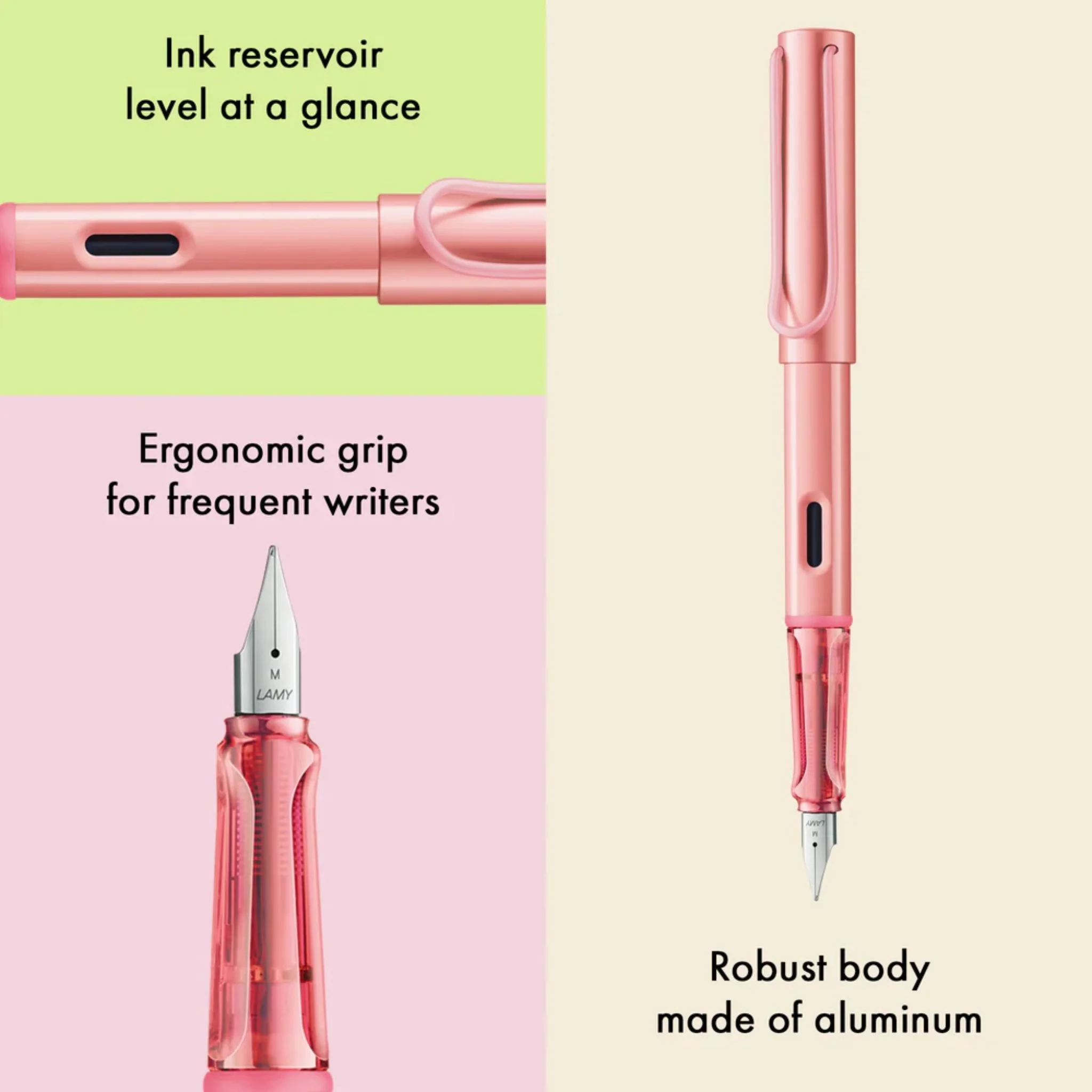 LAMY AL-Star Flamingo Pink Special Edition Fountain Pen M - Image 4