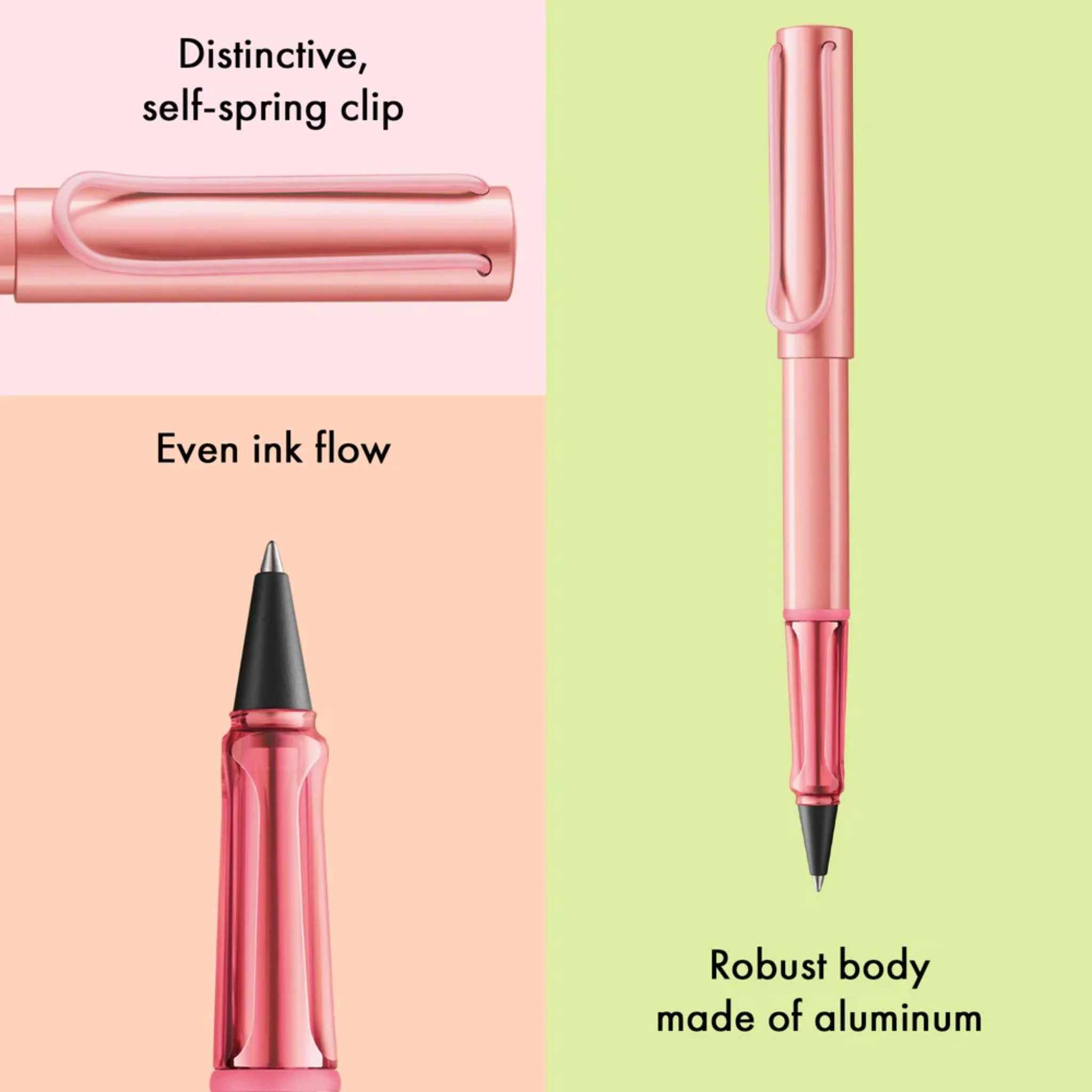 LAMY AL-Star Flamingo Pink Special Edition Rollerball Pen - Image 4