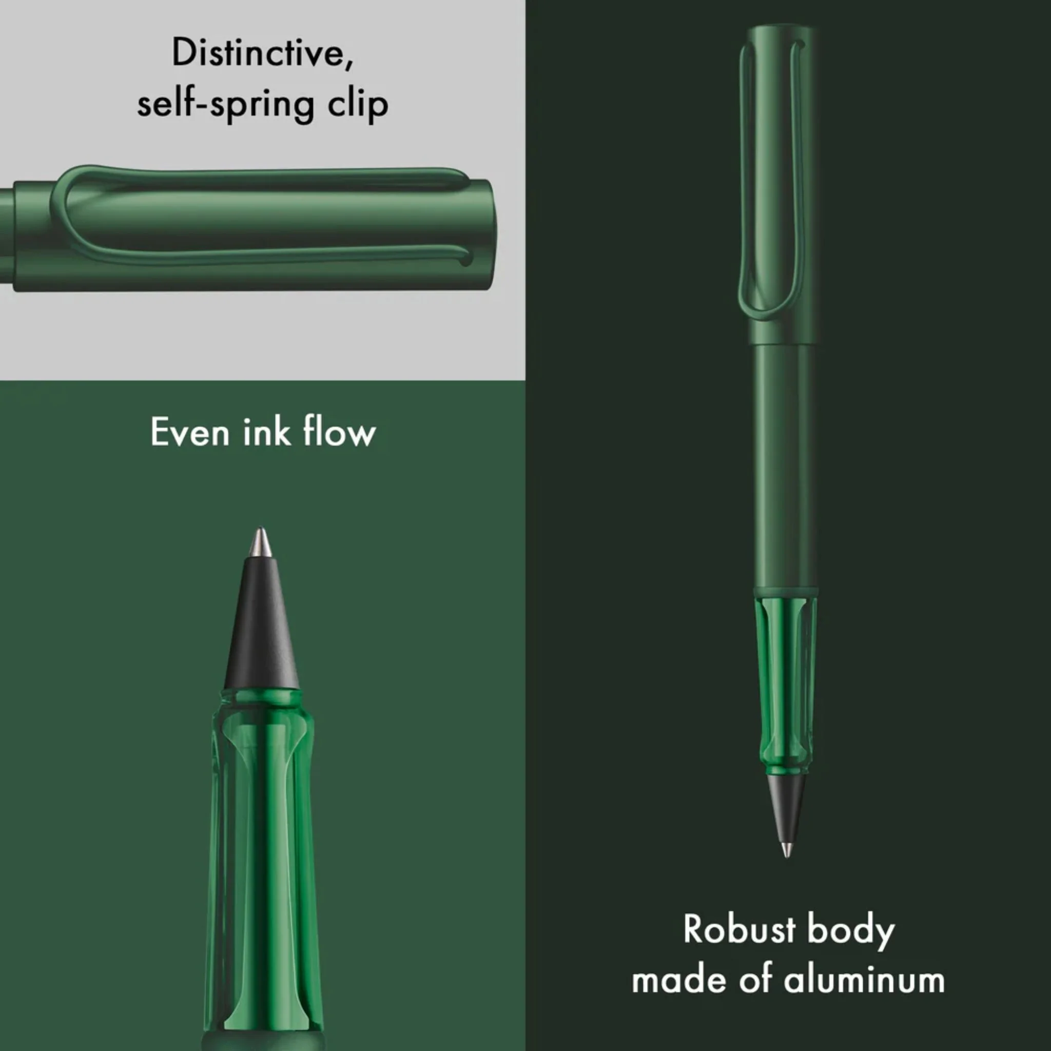 LAMY AL-Star Pine Green Special Edition Rollerball Pen - Image 4