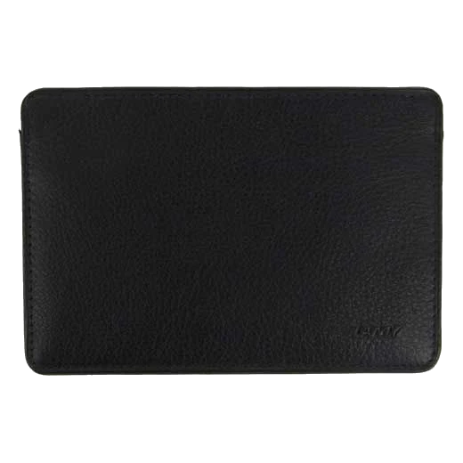 LAMY Black 2CC Leather Card Holder
