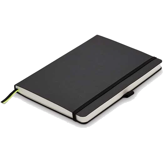 LAMY Black A5 Softcover Ruled Notebook