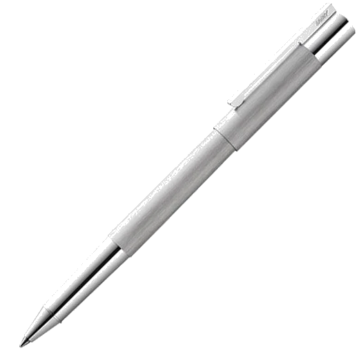 LAMY Brushed Stainless Steel Scala Rollerball Pen