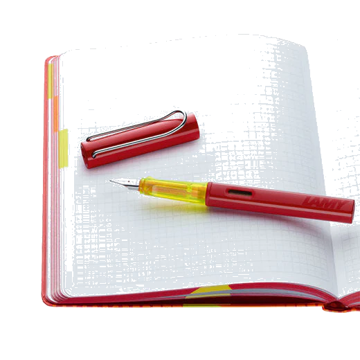 LAMY Glossy Red AL-Star Fountain Pen Special Edition Paper Set - Image 3
