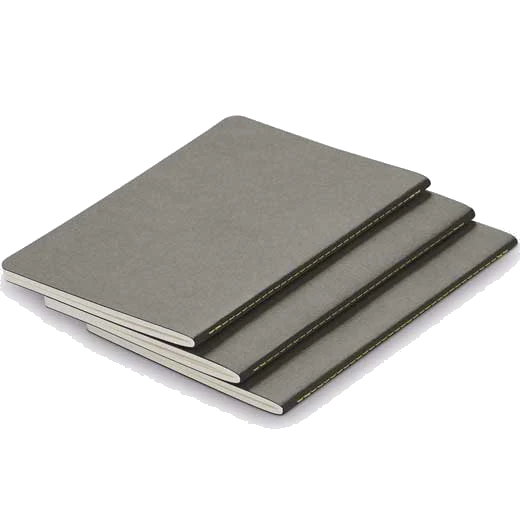 LAMY Grey A5 Softcover Set of 3 Paper Booklets