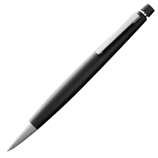 LAMY Matte Black Fibreglass 2000 Mechanical Pencil