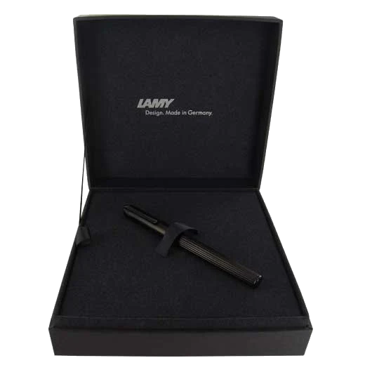 LAMY Matte Black Imporium Rollerball Pen - Image 5