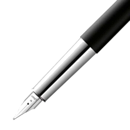 LAMY Matte Black Scala Fountain Pen - Image 2