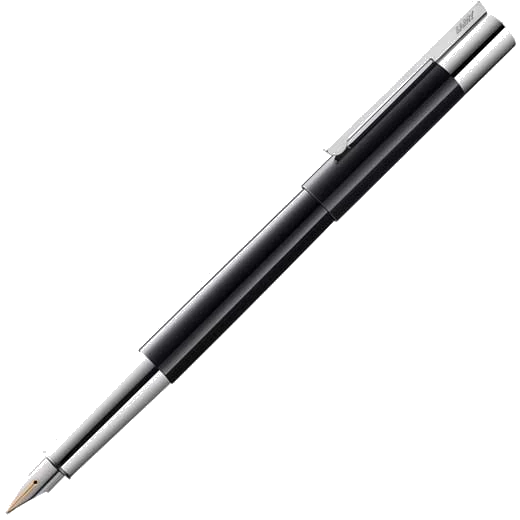 LAMY Pianoblack Scala Fountain Pen