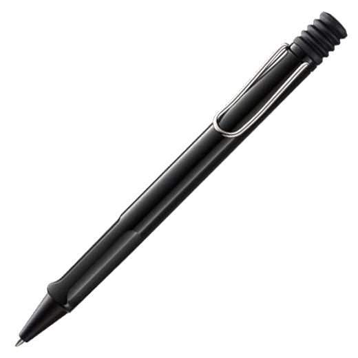 LAMY Safari Black Ballpoint Pen