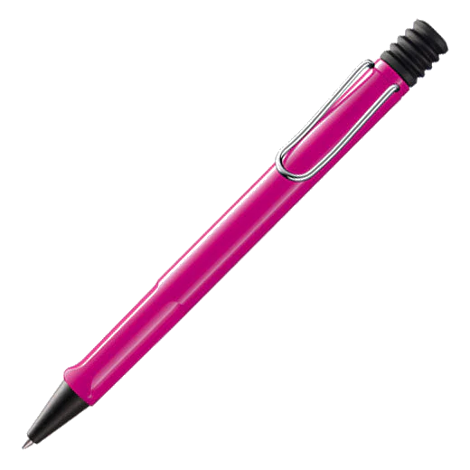 LAMY Safari Pink Ballpoint Pen