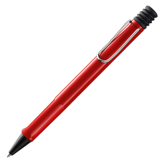 LAMY Safari Red Ballpoint Pen