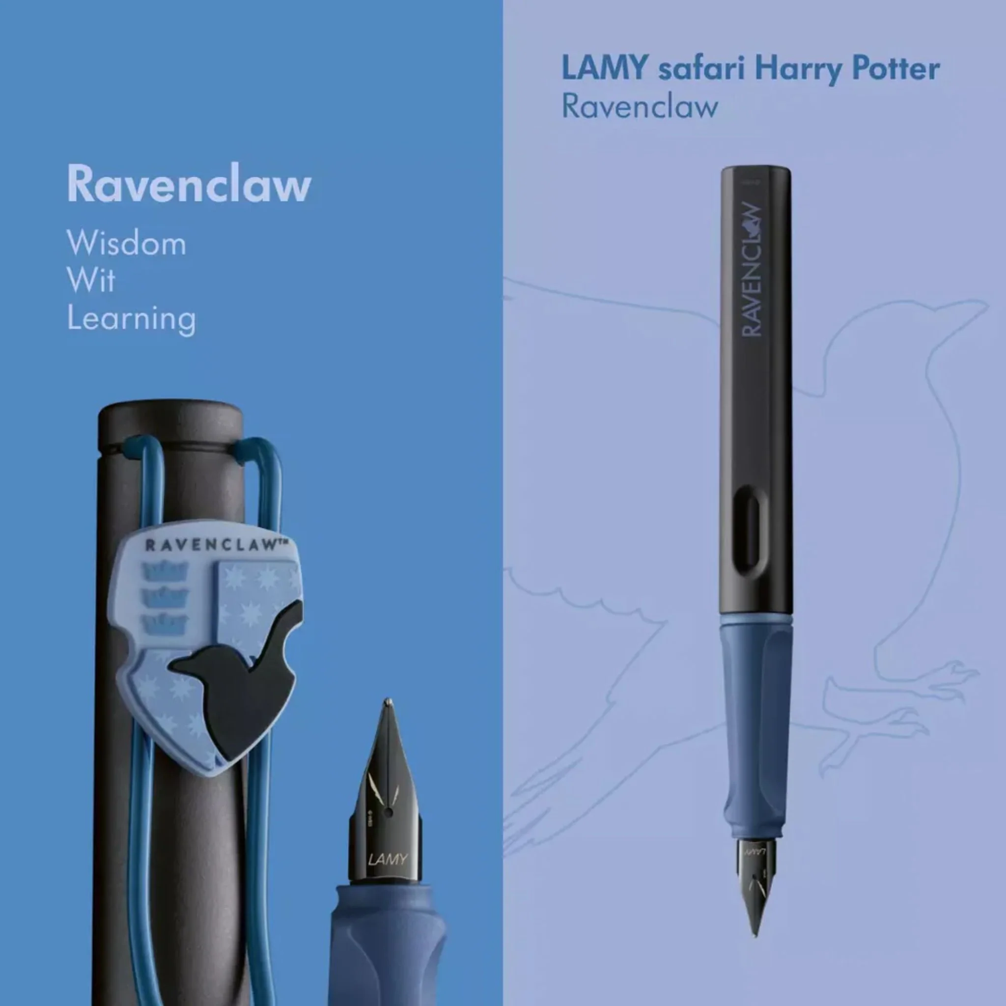 LAMY Safari Special Edition Harry Potter Black Fountain Pen Set M - Image 3