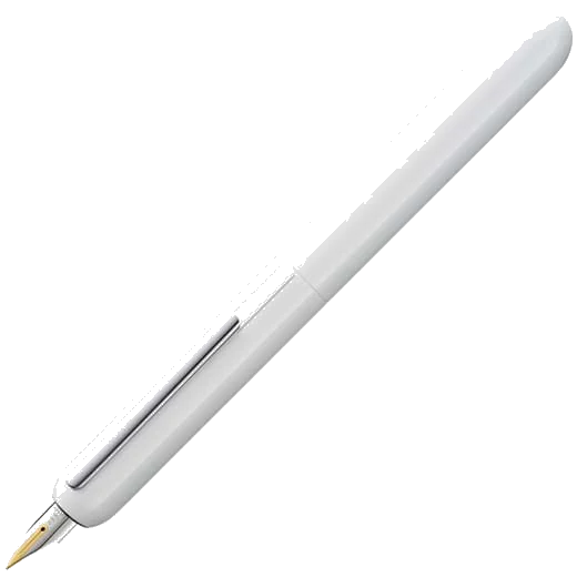 LAMY Shiny Lacquer Pianowhite Dialog 3 Fountain Pen