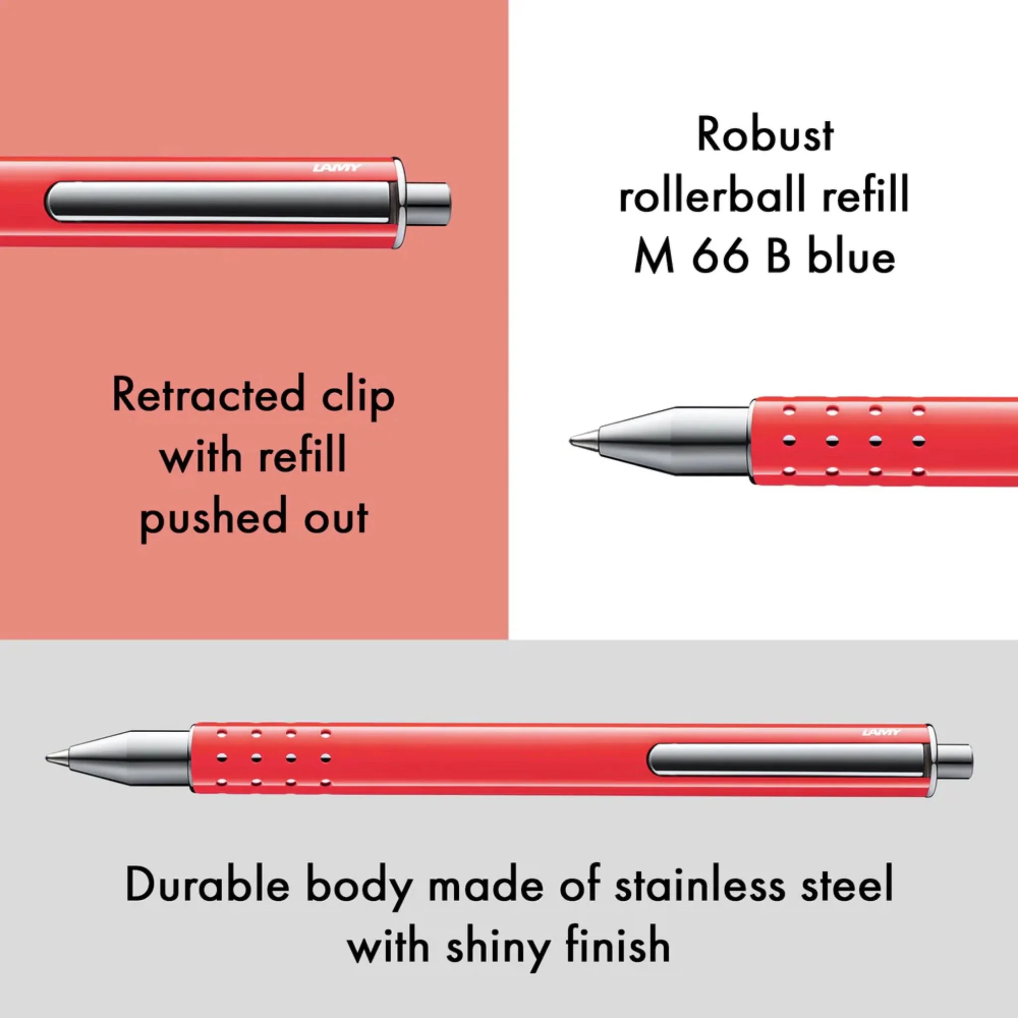 LAMY Special Edition Swift Sunset Rollerball Pen Set with Pen Case - Image 4
