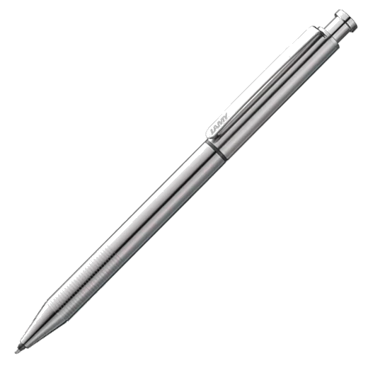 LAMY ST Twin Stainless Steel Pen Set with Case - Image 3