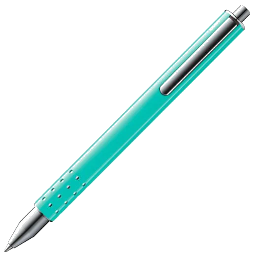 LAMY Swift Lagoon Blue SE 2025 Rollerball Pen and Pen Pouch Set - Image 2