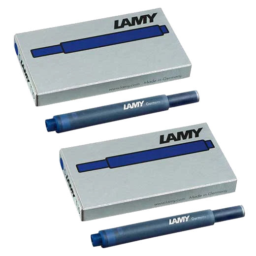 LAMY T10 Black/Blue Ink Cartridges