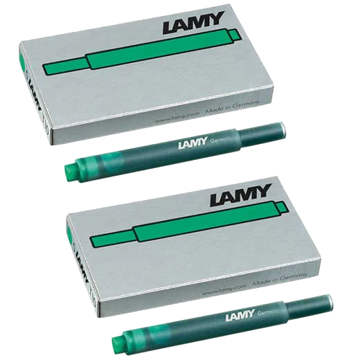 LAMY T10 Green Ink Cartridges
