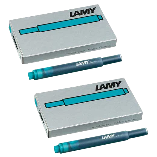 LAMY T10 Turquoise Ink Cartridges